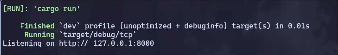 Tcp server